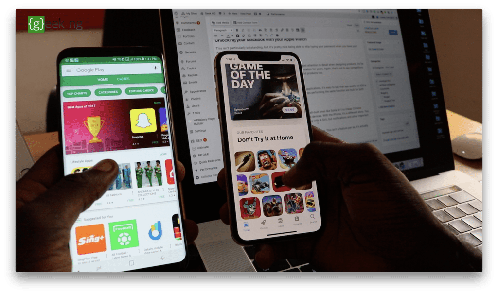 play store vs apple store