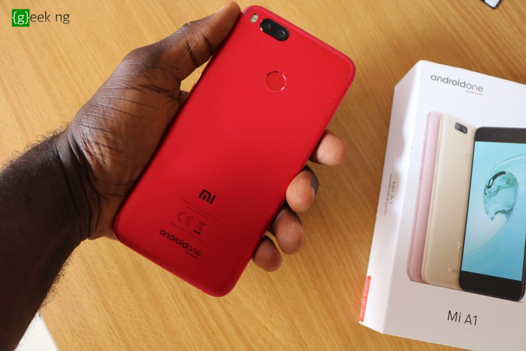 xiaomi mi a1 back