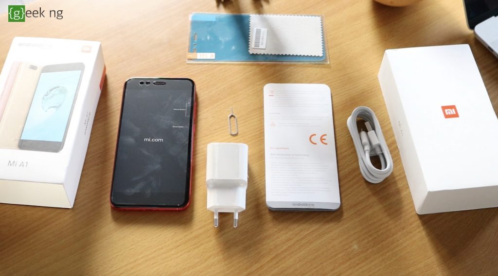 xiaomi mi a1 unboxed