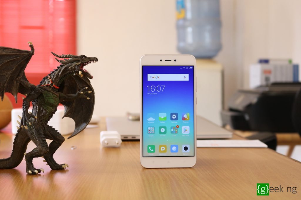 Xiaomi redmi note 5a front