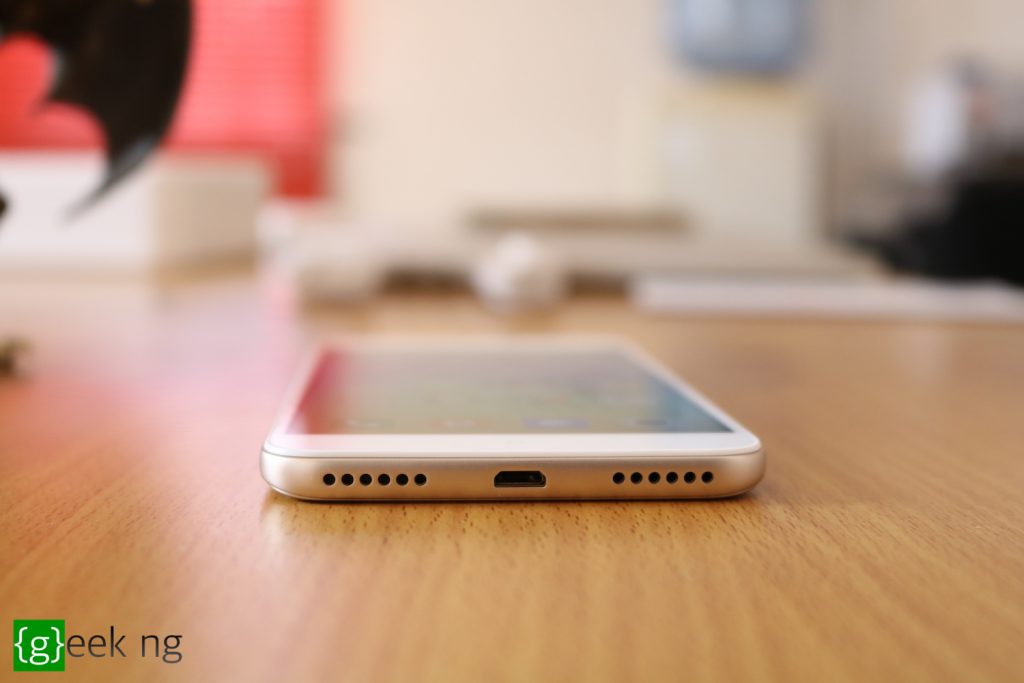 redmi note 5a bottom