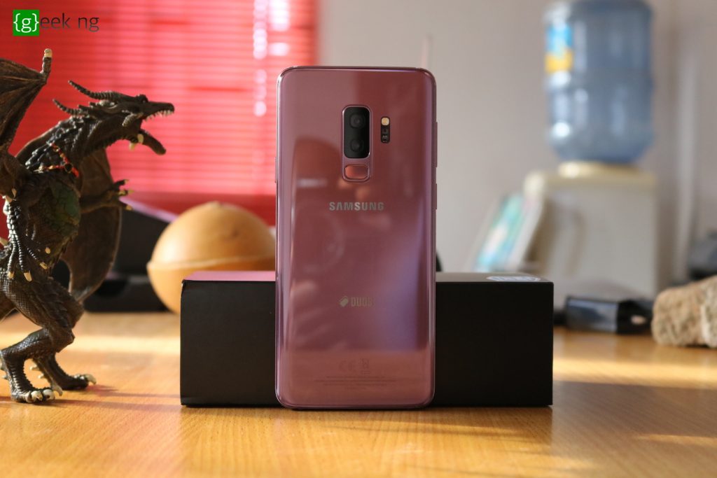 samsung galaxy s9+ back
