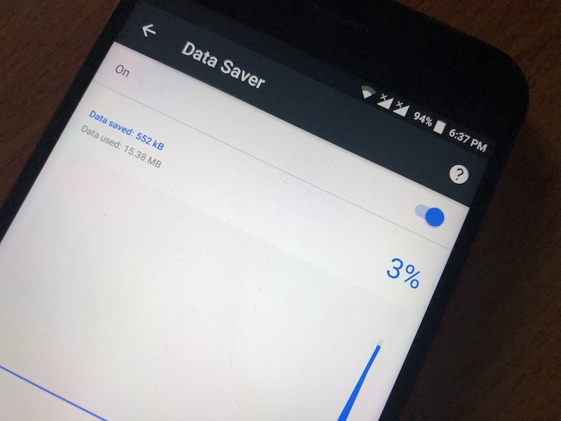 chrome data saver
