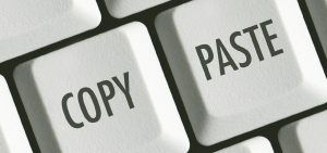 copy and paste