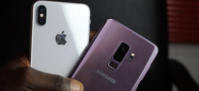 iPhone X camera vs Galaxy S9+ camera