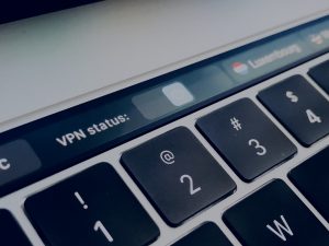 VPN on macbook touchbar