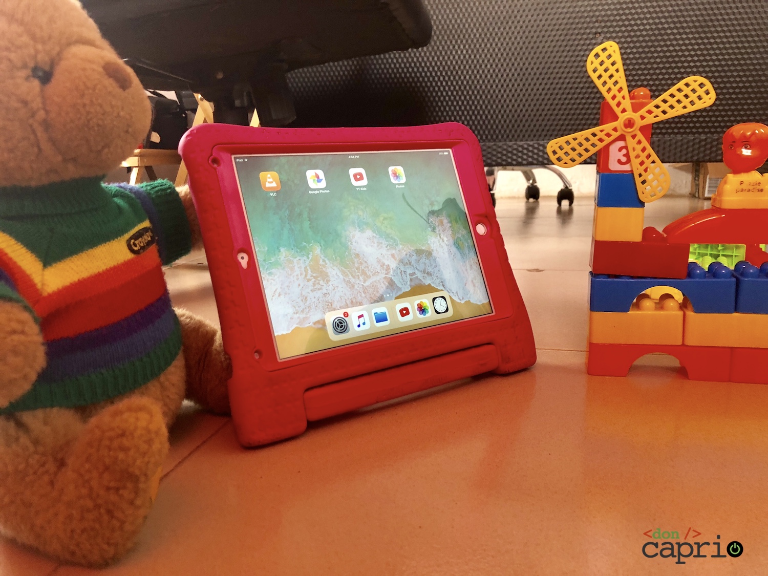 how to add child's ipad to my iphone
