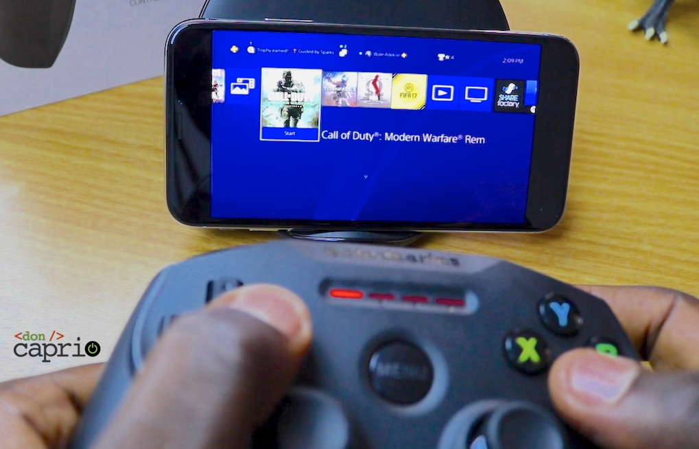ps4 on iphone