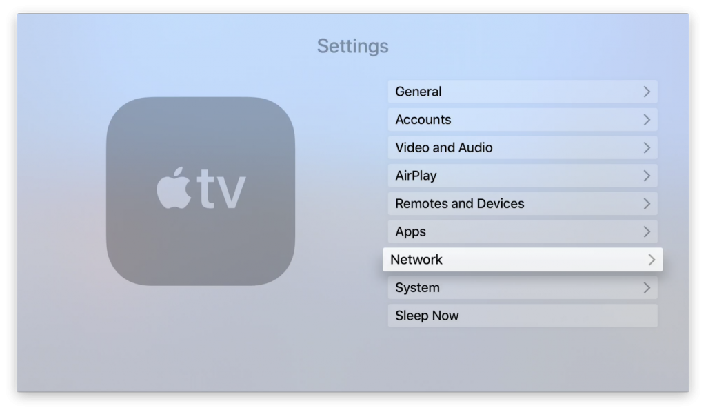 apple tv 4k settings