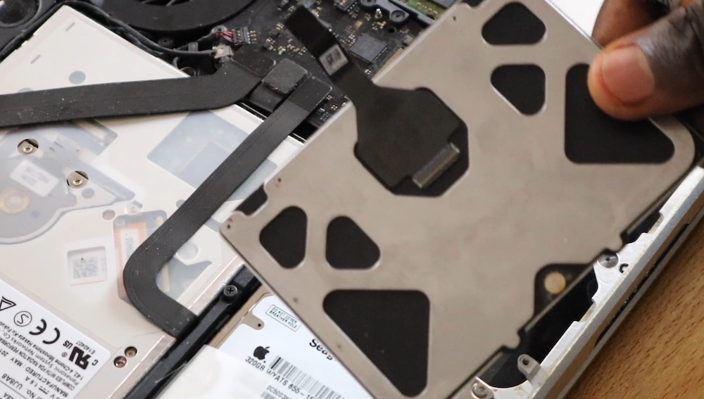 trackpad removed