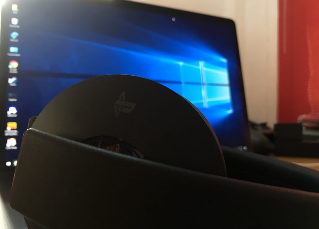 using playstation wireless gold headset with windows