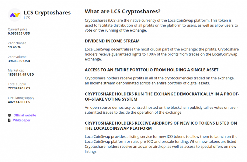 LCS Cryptoshare