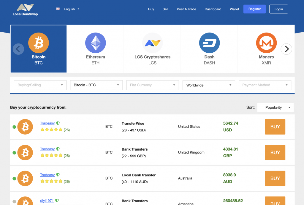 localcoinswap exchange