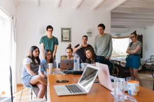 office workers