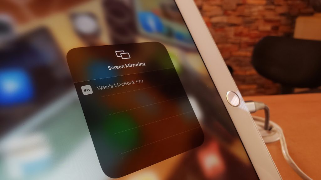 airplay iPad to macbook