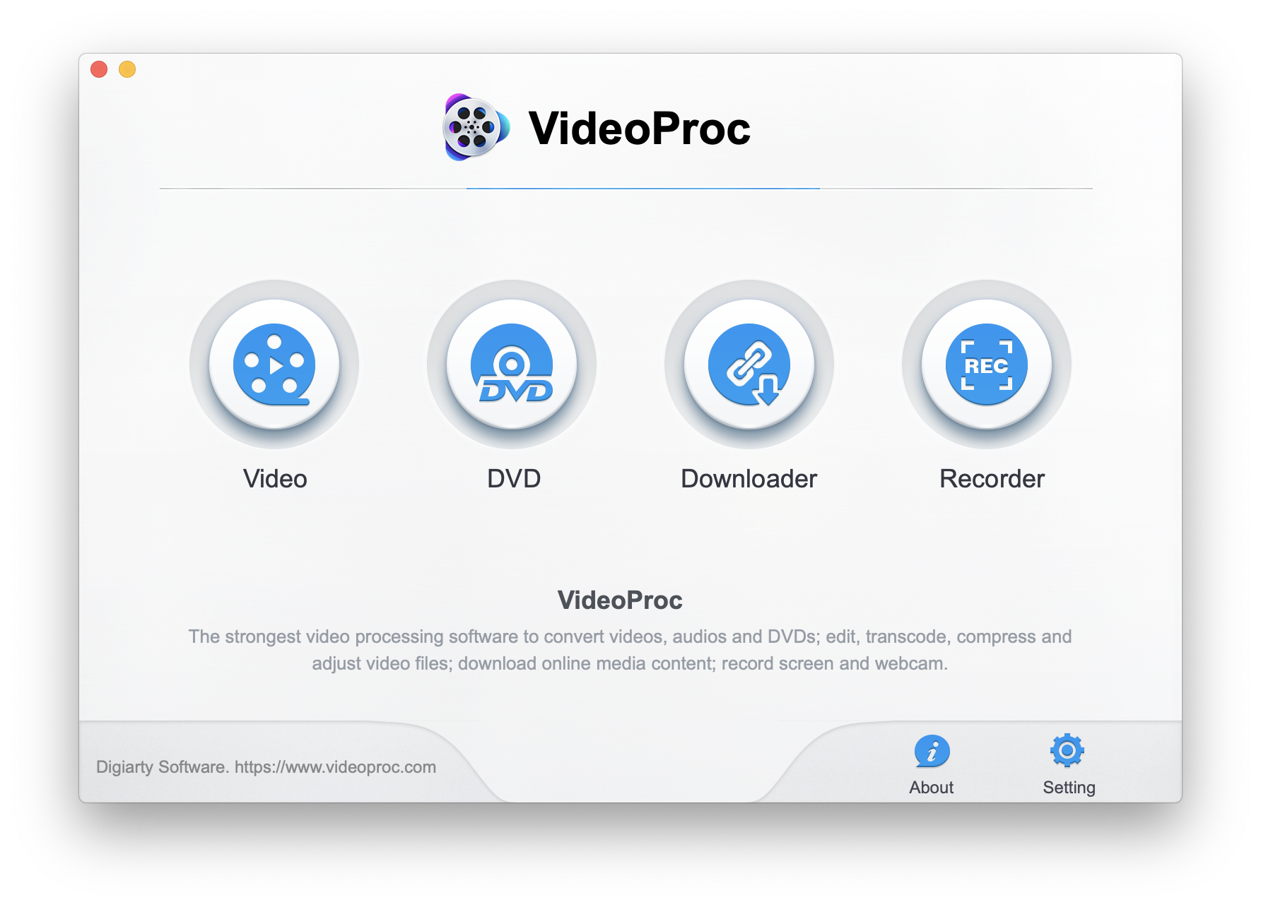 videoproc analyze fails on vimeo