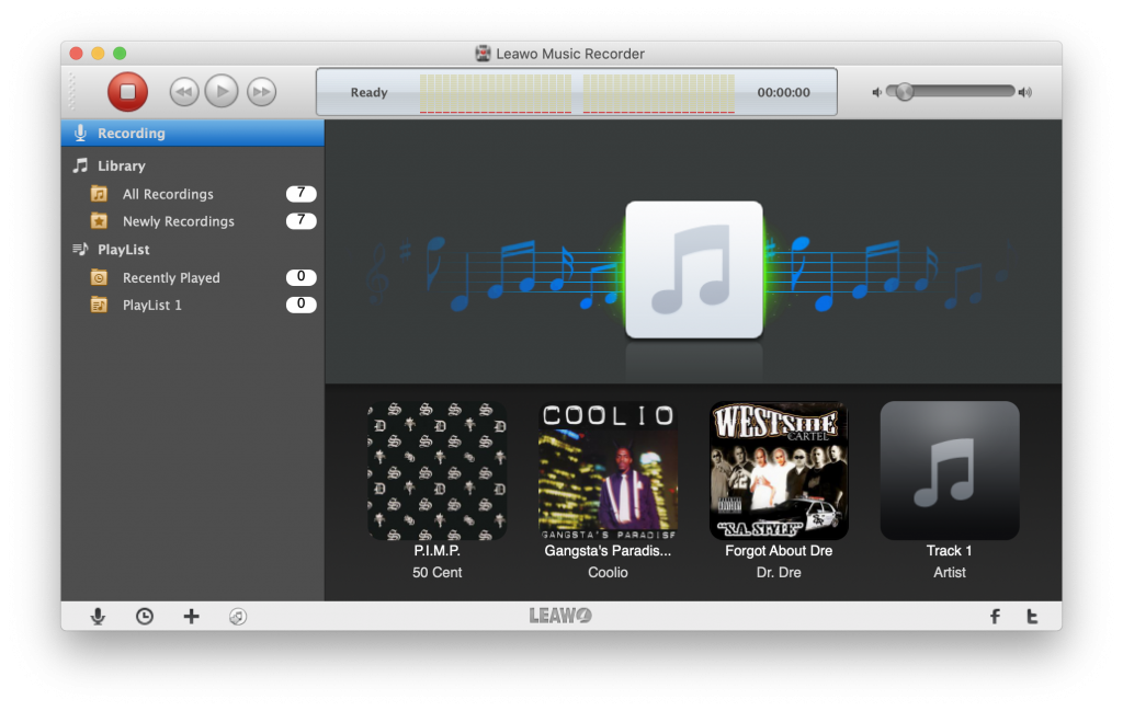leawo music recorder