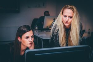 Women, Teamwork, Team, Business, People, Office