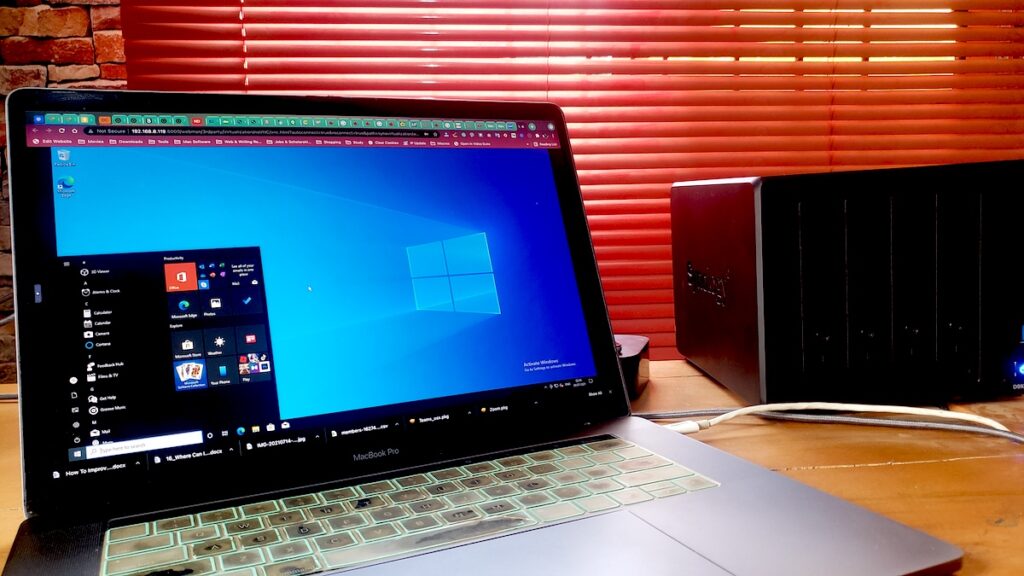Windows 10 virtual machine