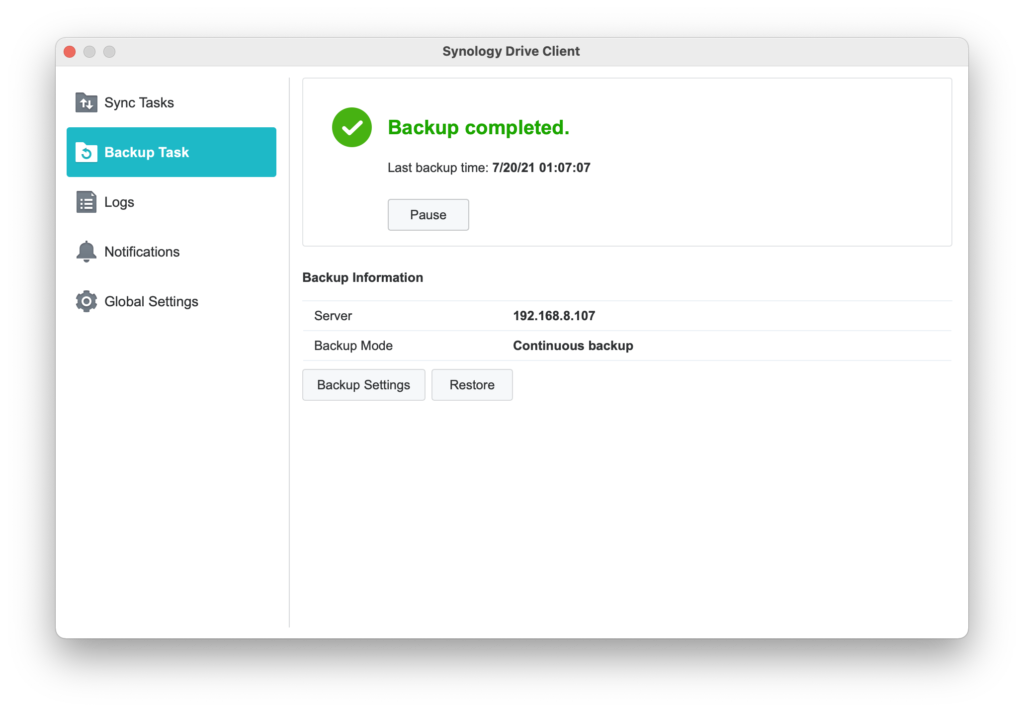 synology drive