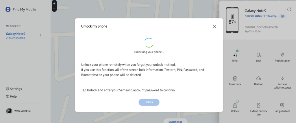 find my mobile