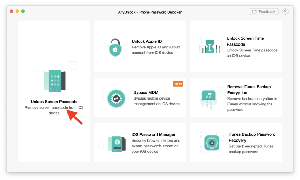 unlock iPhone