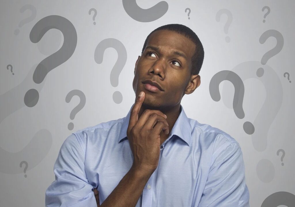 thinking man