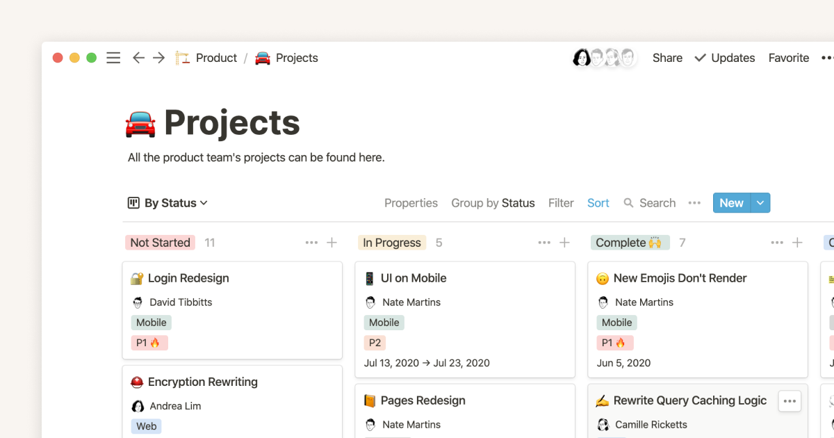 Notion Page